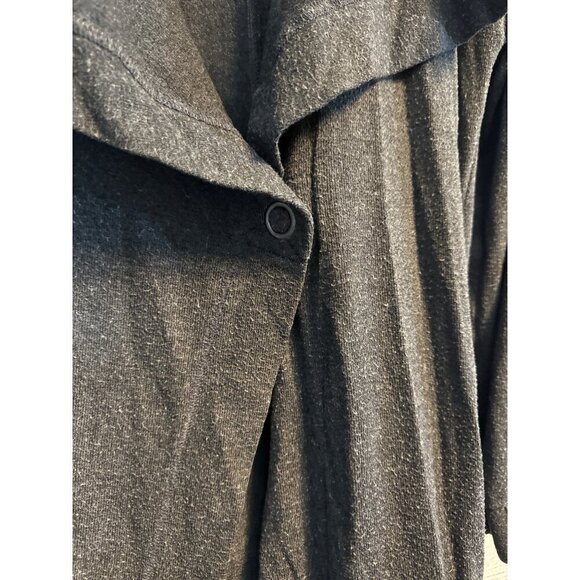 Michael Stars Charcoal Gray Open Front Cardigan Sweater Size XS - Picture 3 of 4
